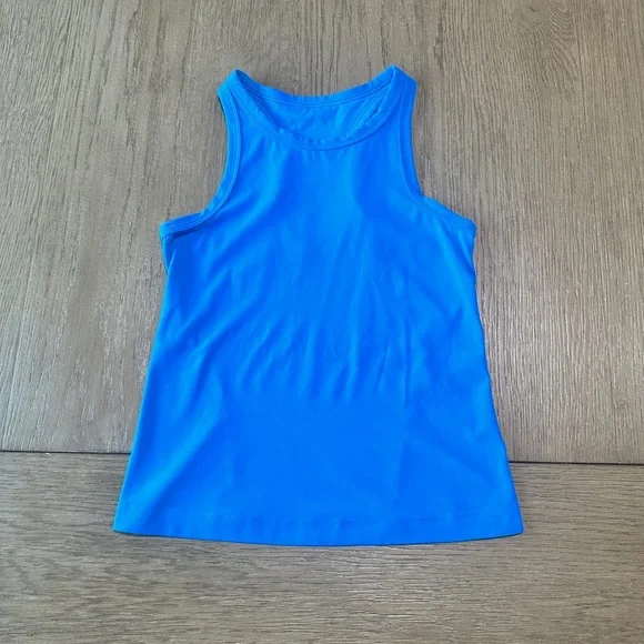 Lululemon Align Waist-Length Racerback Tank Top Size 2 Blue - Picture 3 of 7